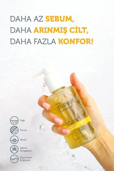  The Purest Solutions Yağlı ciltler için cilt tonu eşitleyici bakım seti