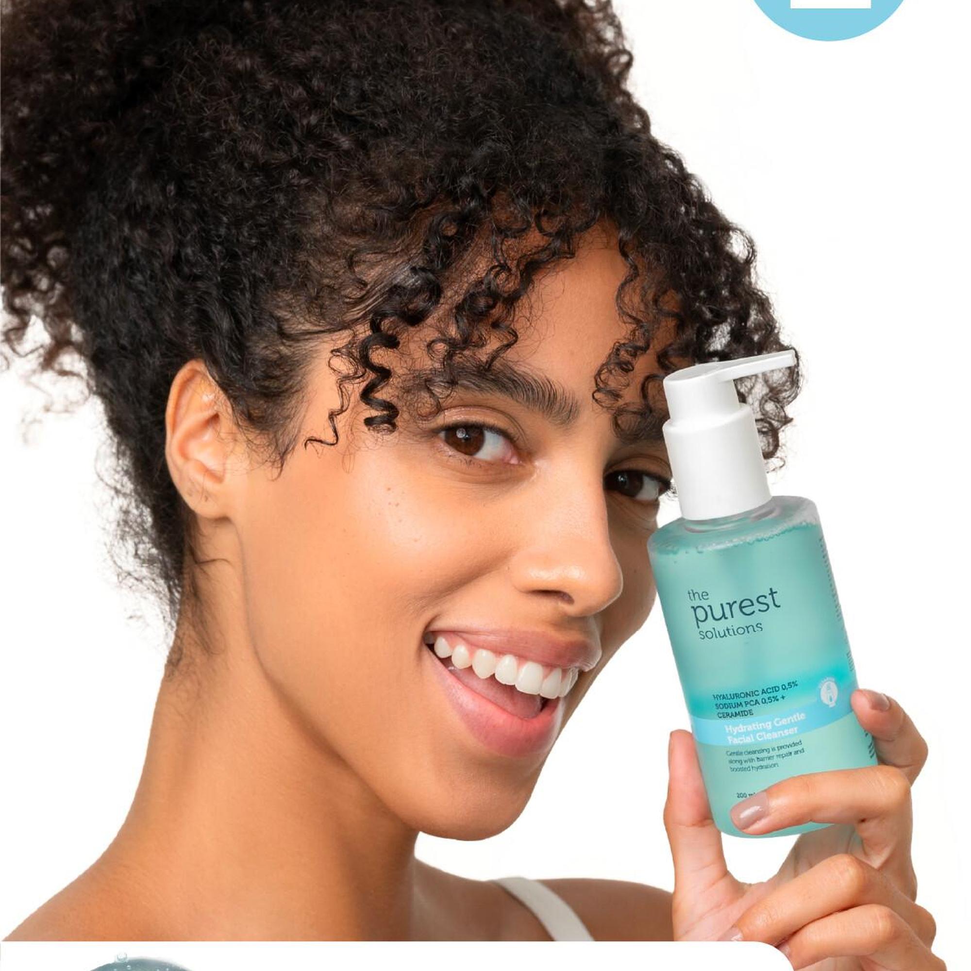 The Purest Solutions Kuru ve Lekeli ciltler için arındırıcı leke karşıtı bakım seti