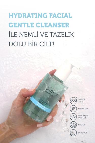  The Purest Solutions Tüm Cilt Tipleri için Arındırıcı&Nemlendirici Çift Aşamalı Temizlik Rutini