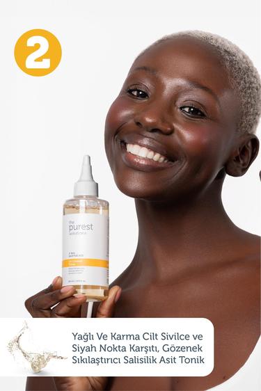  The Purest Solutions Sebum dengeleme etkili cilt temizleme seti