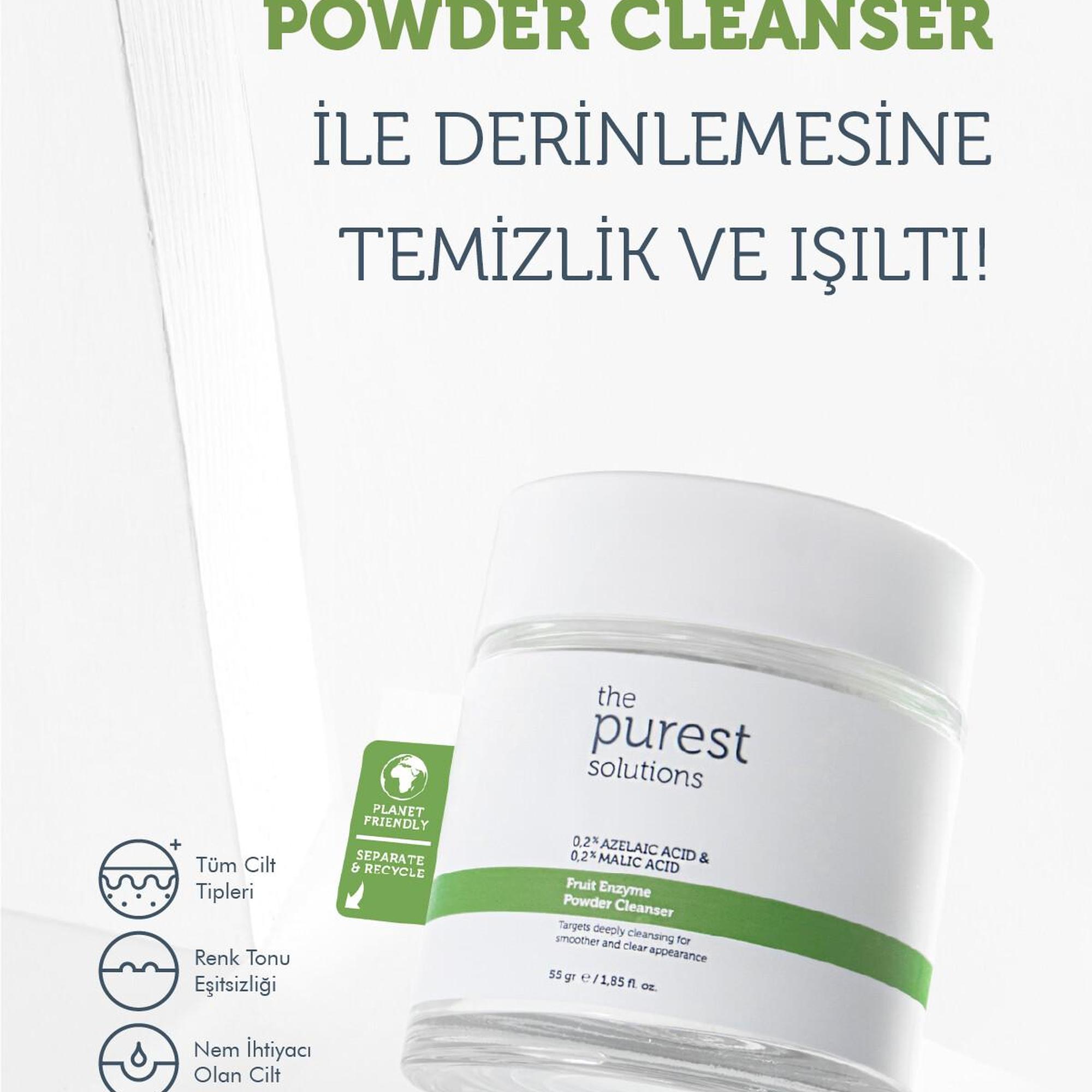 The Purest Solutions Tüm Cilt Tipleri için Arındırıcı Ve Canlandırıcı Çift Aşamalı Temizlik Rutini