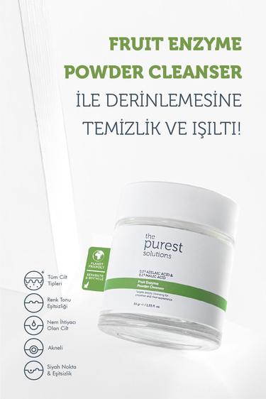  The Purest Solutions Tüm Cilt Tipleri için Arındırıcı Ve Canlandırıcı Çift Aşamalı Temizlik Rutini