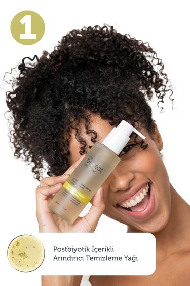  The Purest Solutions Yağlı ve Karma ciltler için Arındırıcı & Sebum Dengeleyici Çift Aşamalı Temizlik Rutini