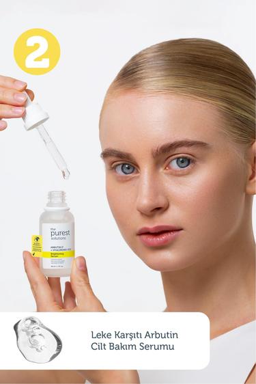  The Purest Solutions Leke karşıtı ve Aydınlatma Etkili Cilt Bakım Seti