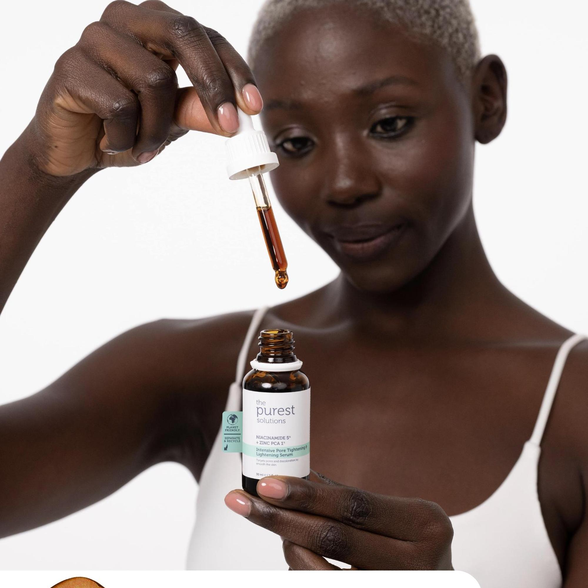 The Purest Solutions Yağlı Ve Karma Ciltler Için Gözenek Görünümünü Azaltmaya Yardımcı Cilt Bakım Rutini