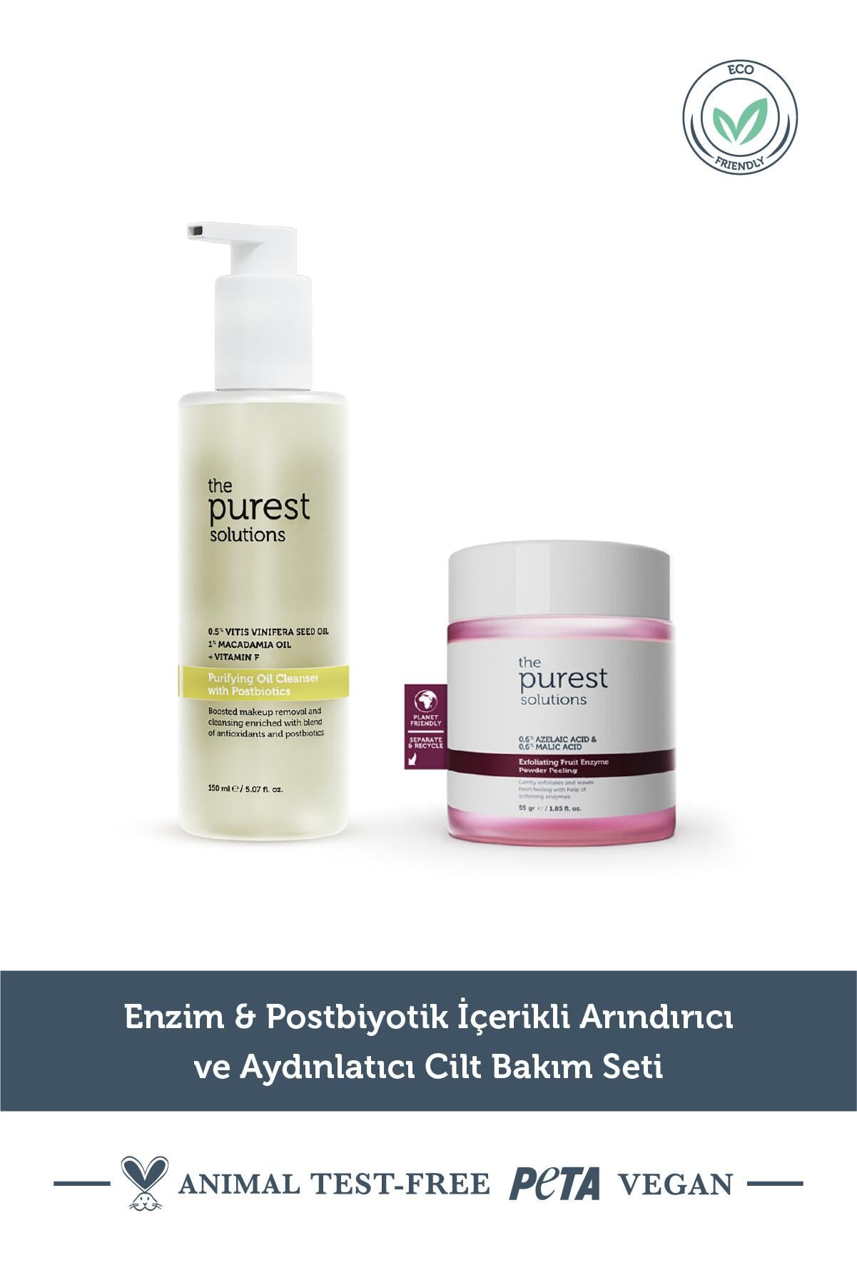  The Purest Solutions Arındırıcı ve Aydınlatıcı Peeling Etkili Cilt Bakım Rutini
