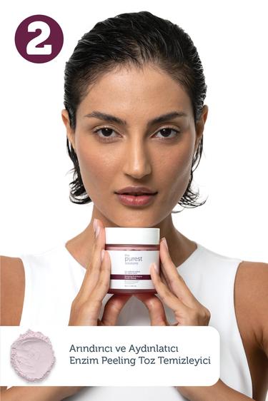  The Purest Solutions Arındırıcı ve Aydınlatıcı Peeling Etkili Cilt Bakım Rutini