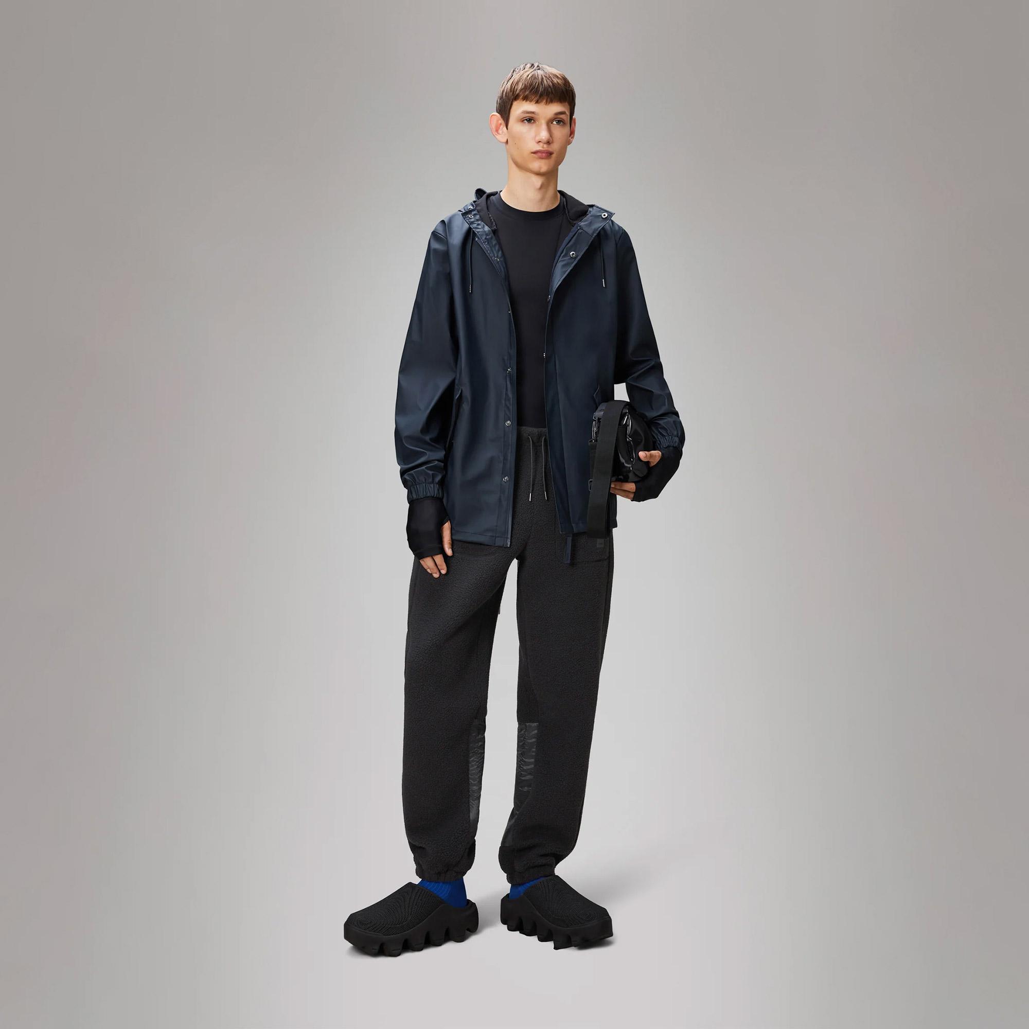 Rains Fishtail Jacket W3 Kadın Lacivert Yağmurluk