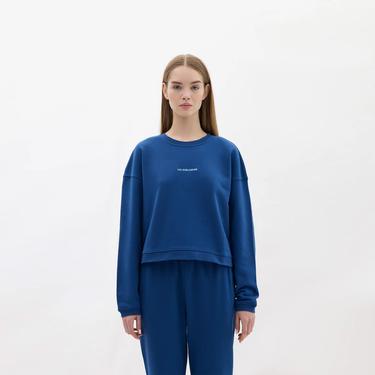  Les Benjamins Core Kadın Lacivert Sweatshirt