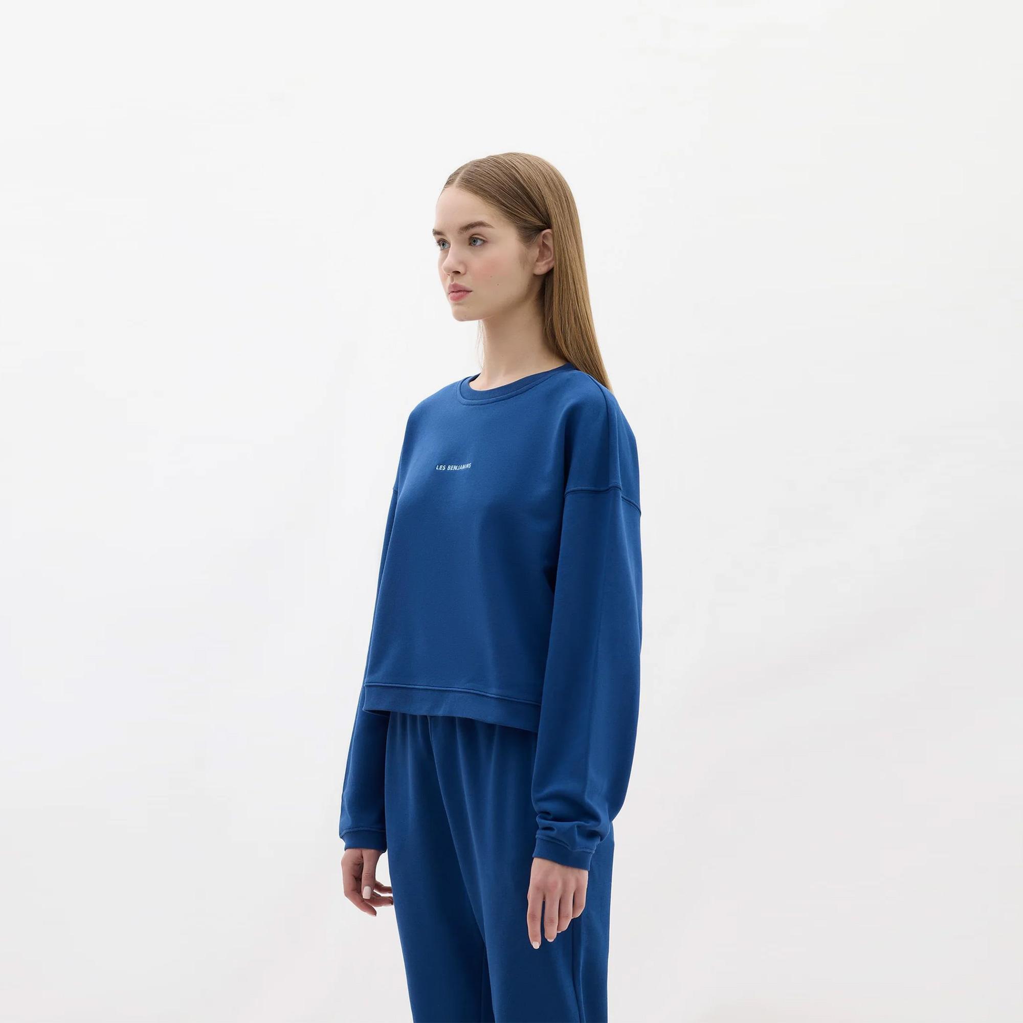 Les Benjamins Core Kadın Lacivert Sweatshirt