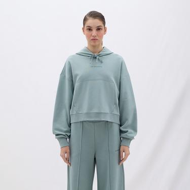  Les Benjamins Classics Kadın Yeşil Hoodie