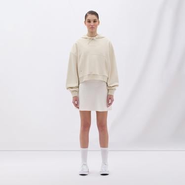  Les Benjamins Classics Kadın Krem Hoodie