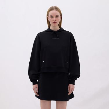  Les Benjamins Classics Kadın Siyah Hoodie