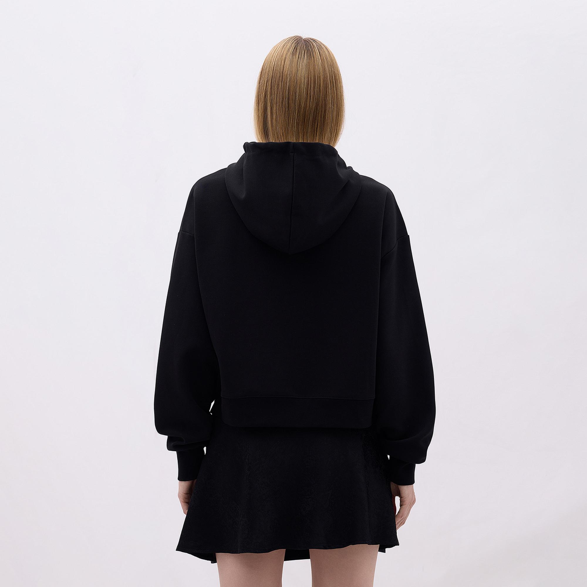 Les Benjamins Classics Kadın Siyah Hoodie