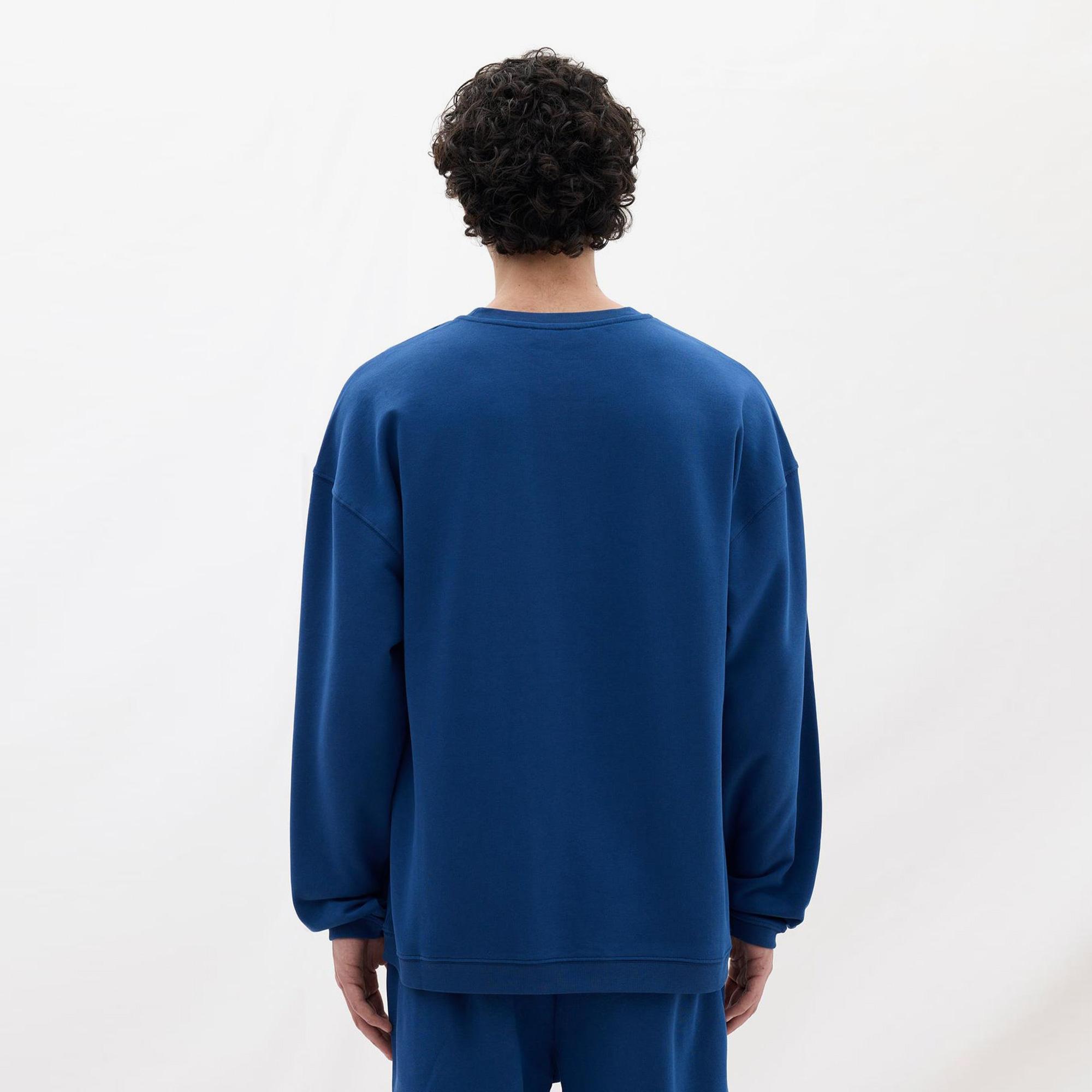 Les Benjamins Core Erkek Mavi Sweatshirt