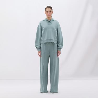  Les Benjamins Classics Kadın Yeşil Hoodie