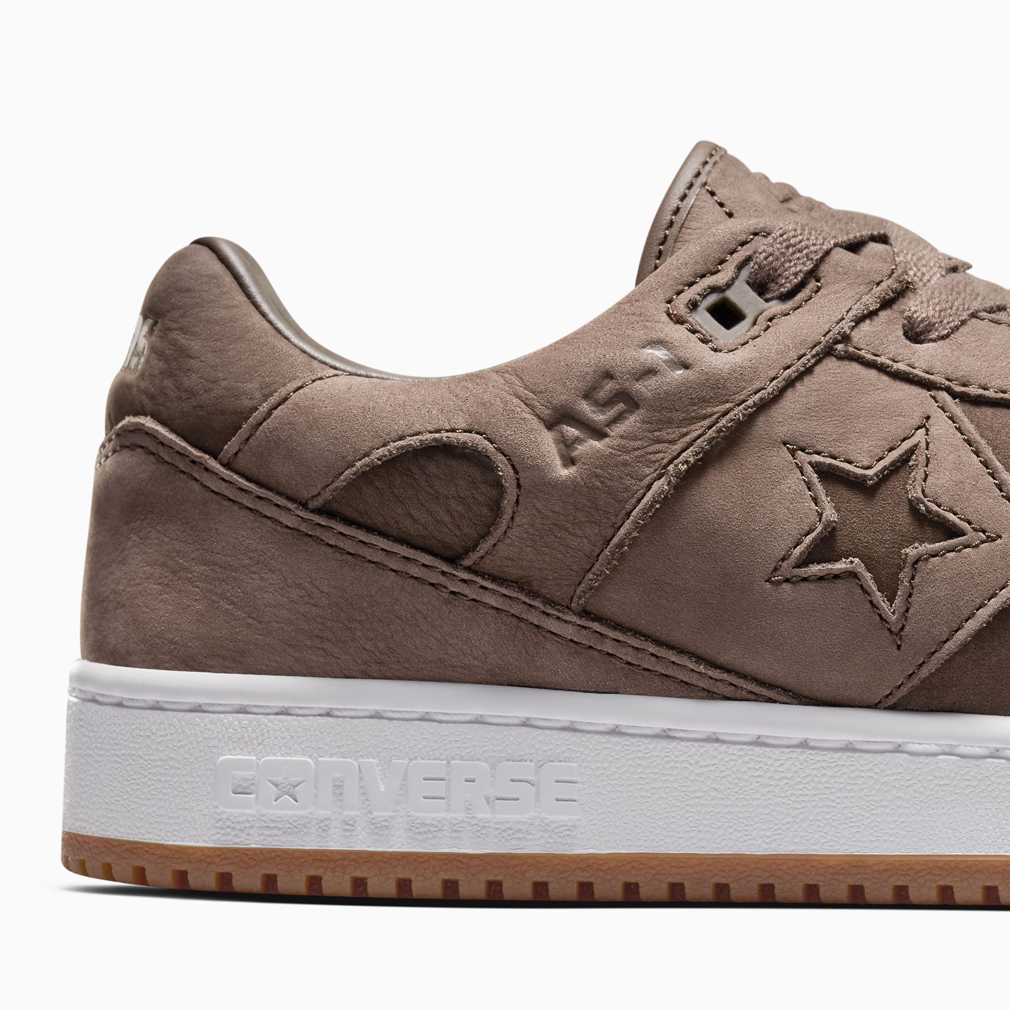 Converse AS-1 Pro Unisex Kahverengi Deri Sneaker - Görsel 8