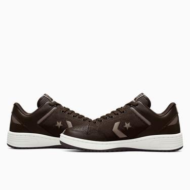  Converse Weapon Unisex Kahverengi Deri & Cordura Sneaker