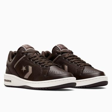  Converse Weapon Unisex Kahverengi Deri & Cordura Sneaker