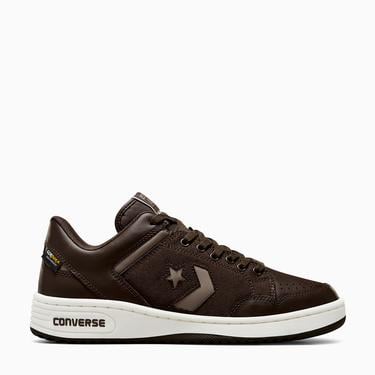  Converse Weapon Unisex Kahverengi Deri & Cordura Sneaker