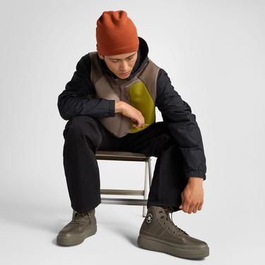  Converse Chuck Taylor All Star Equip Unisex Kahverengi Deri Bot