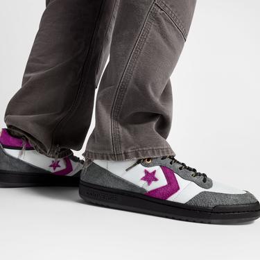  Converse Fastbreak Pro Unisex Gri Süet & Cordura Sneaker