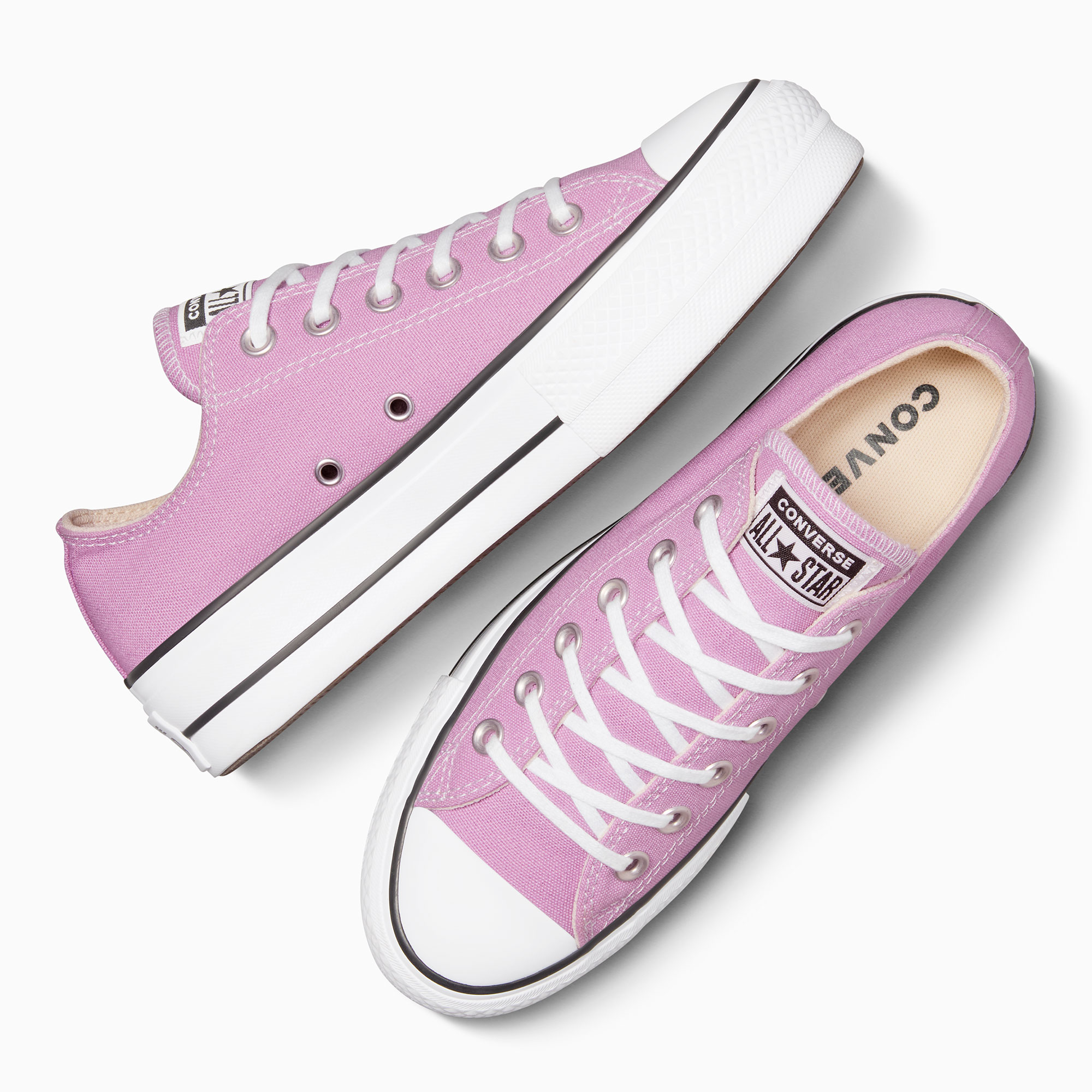 Converse Converse Mor Chuck Taylor All Star Lift Kadın Pembe Platform Sneaker | FashFed Mor - 9. görsel