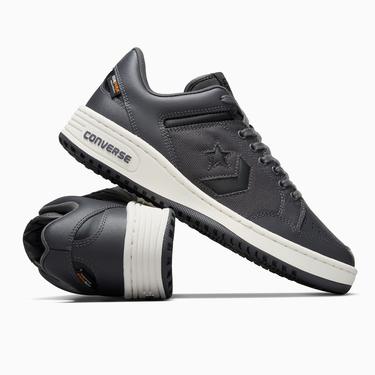 Converse Weapon Unisex Gri Deri & Cordura Sneaker