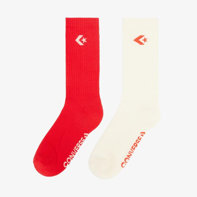  Converse Unisex 2'li Renkli Uzun Çorap