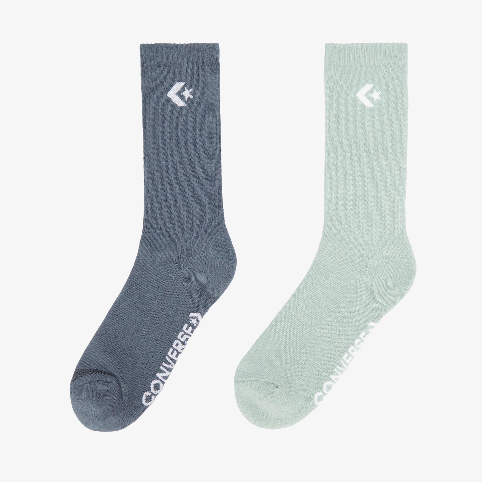 Converse Unisex 2'li Renkli Uzun Çorap