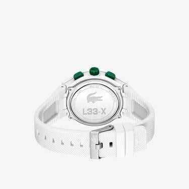  Lacoste LC33 Erkek Beyaz Saat