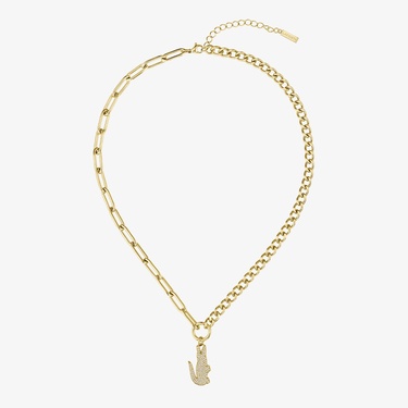  Lacoste Collier Kadın Sarı Kolye