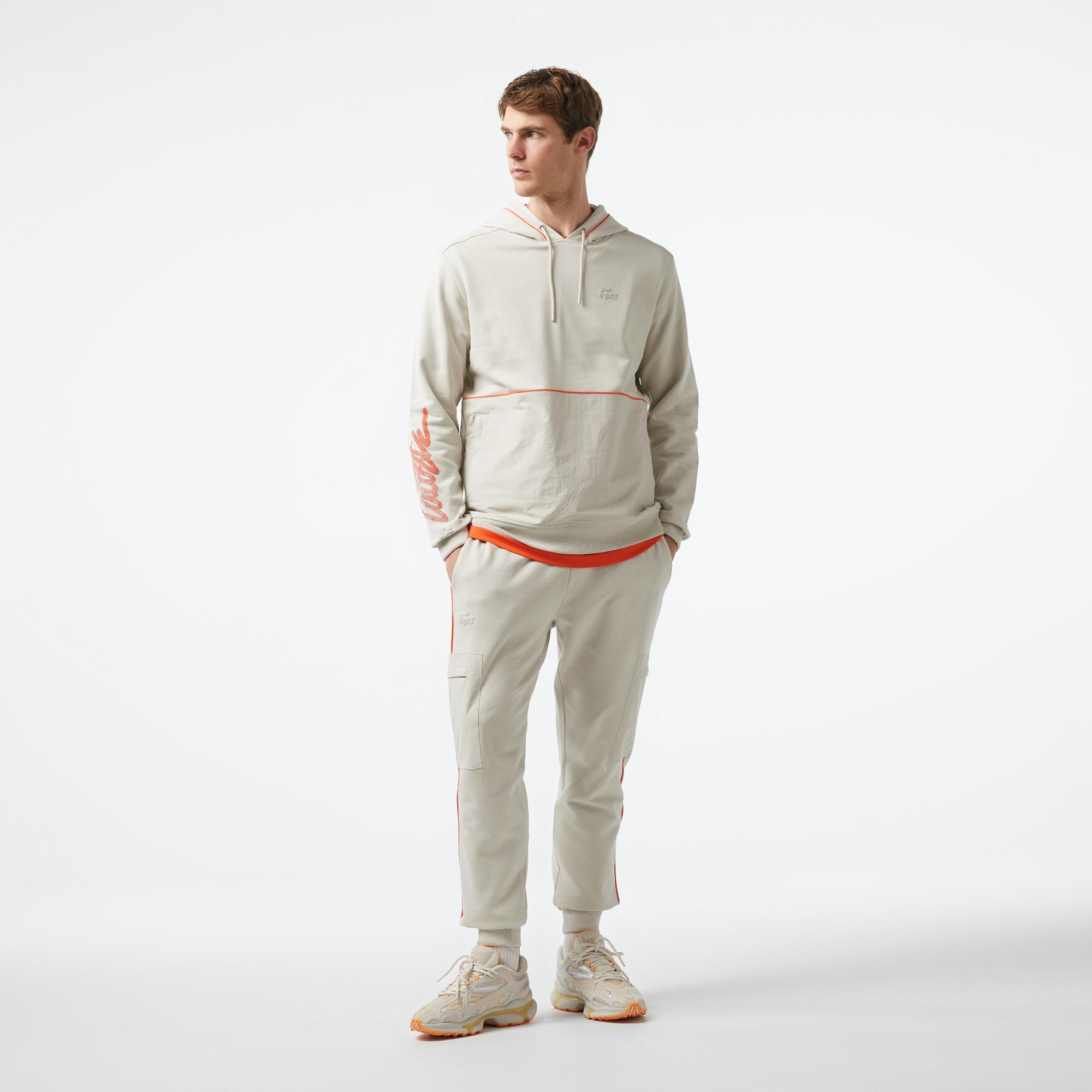 Lacoste House of SuperStep x Lacoste
Erkek Gri Eşofman Üstü