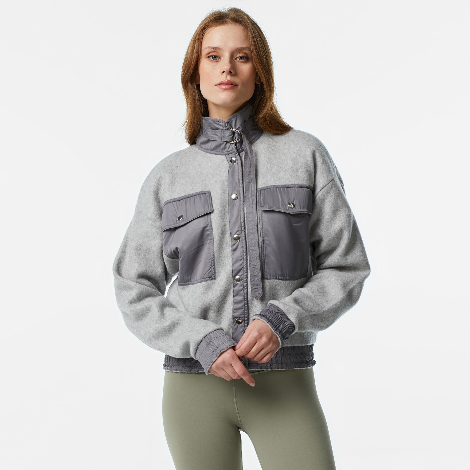 The Stay Line Classic Kadın Gri Ceket