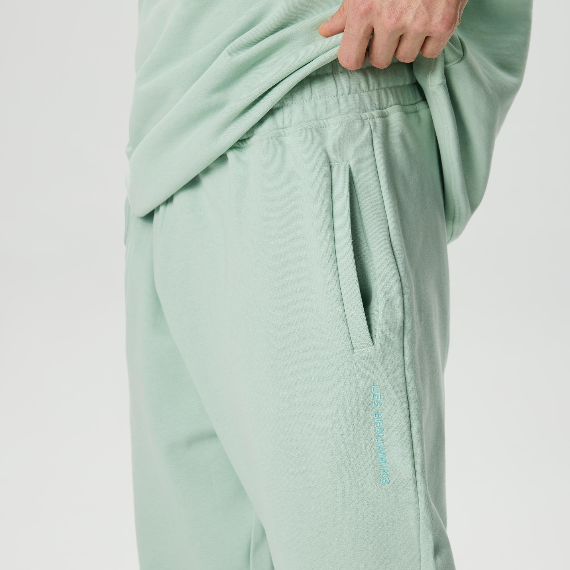 Les Benjamins Essentials Erkek Açık Yeşil Eşofman Altı