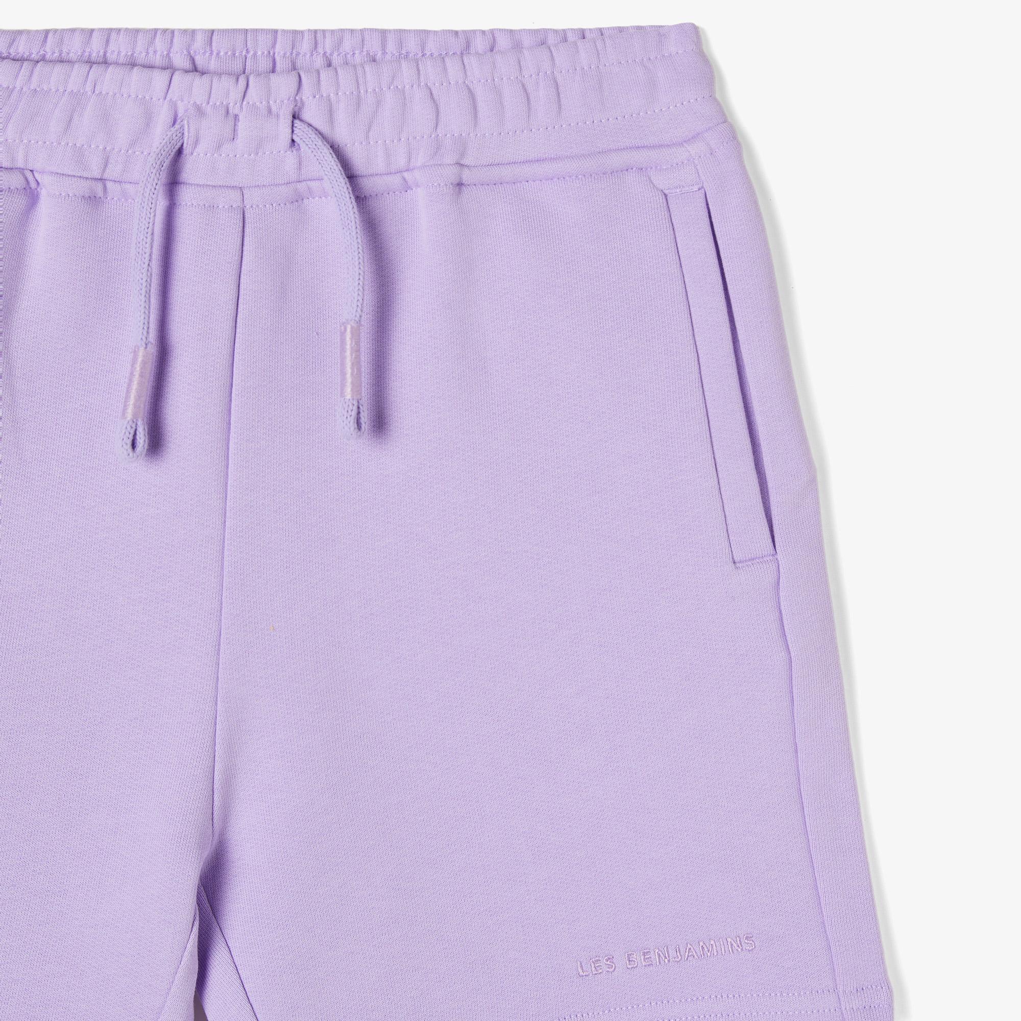 Les Benjamins Essential Çocuk Mor Şort