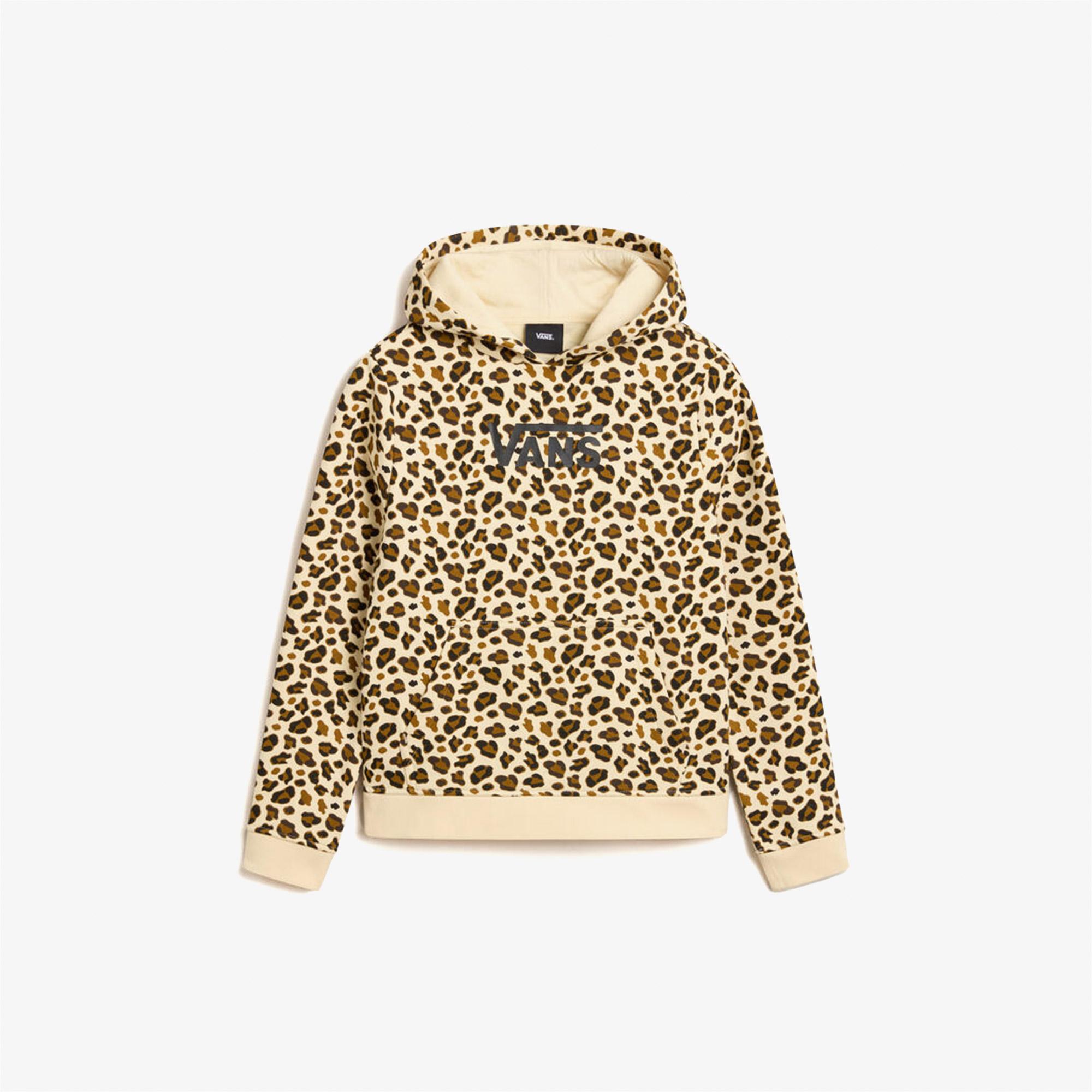 Vans Gr Felıdae Flyıng Aop Po Çocuk Kahverengi Sweatshirt