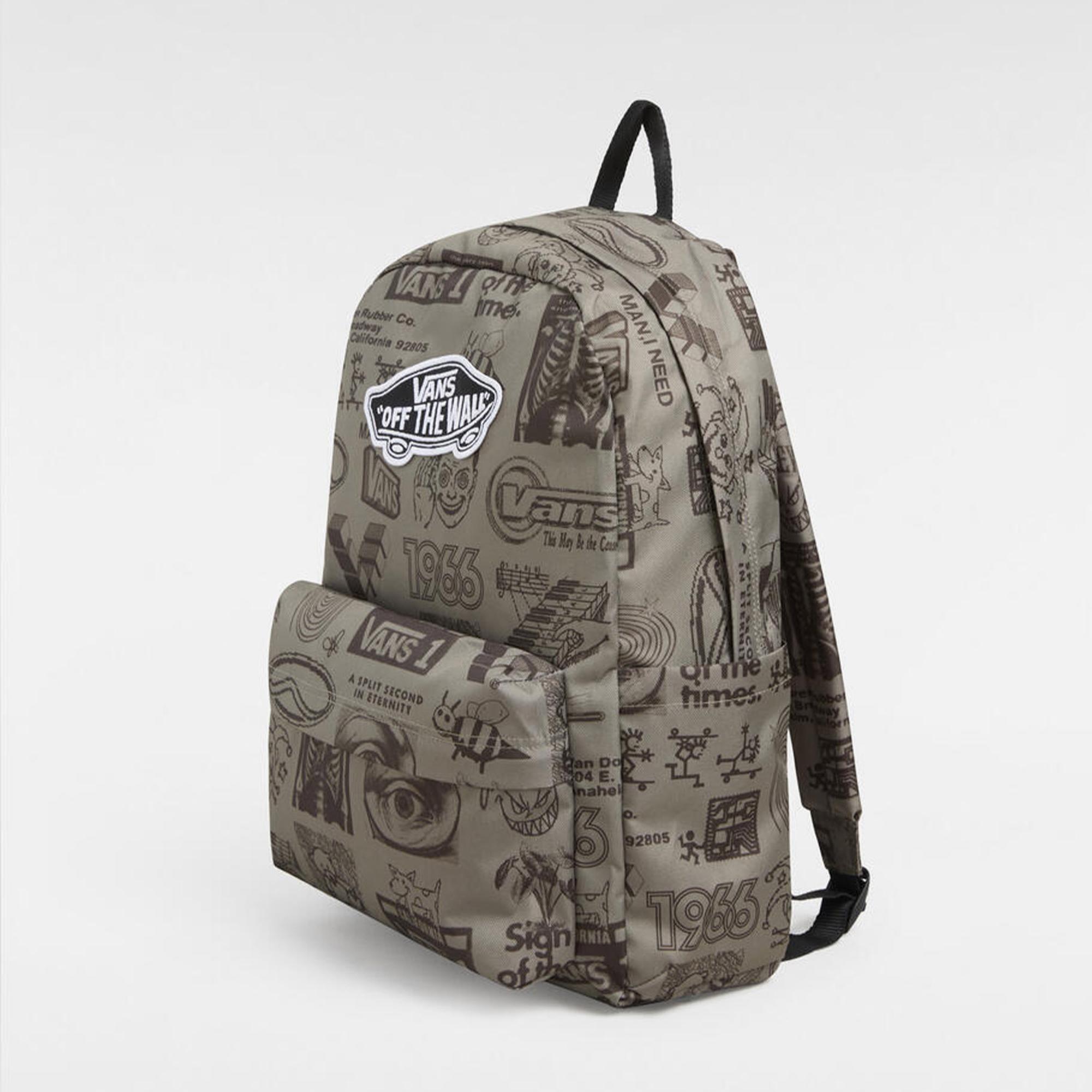 Vans Old Skool Classic Unisex Kahverengi Sırt Çantası