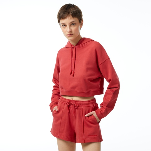  Les Benjamins 304 Kadın Kırmızı Hoodie