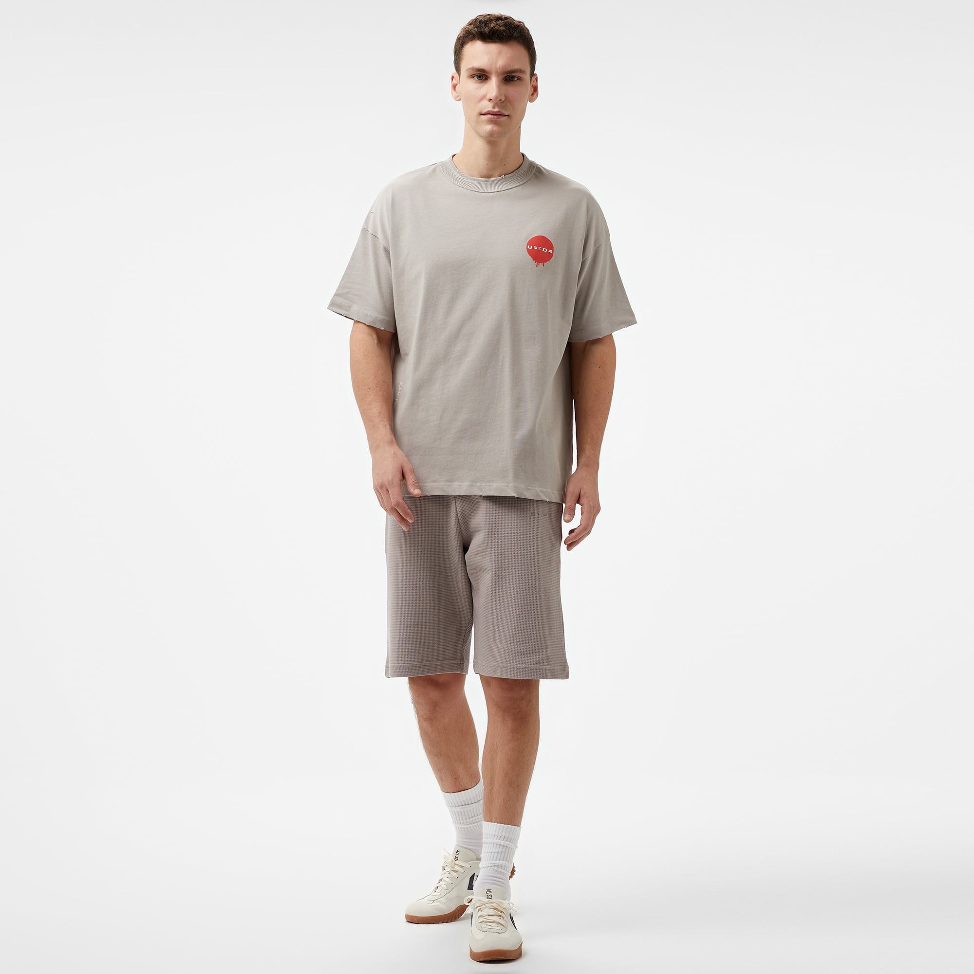  United4 Classic Erkek Gri Şort