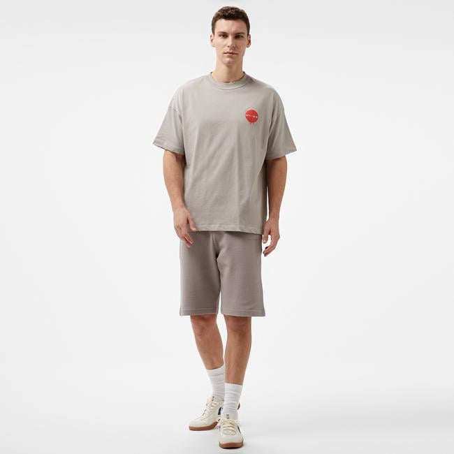  United4 Classic Erkek Gri Şort