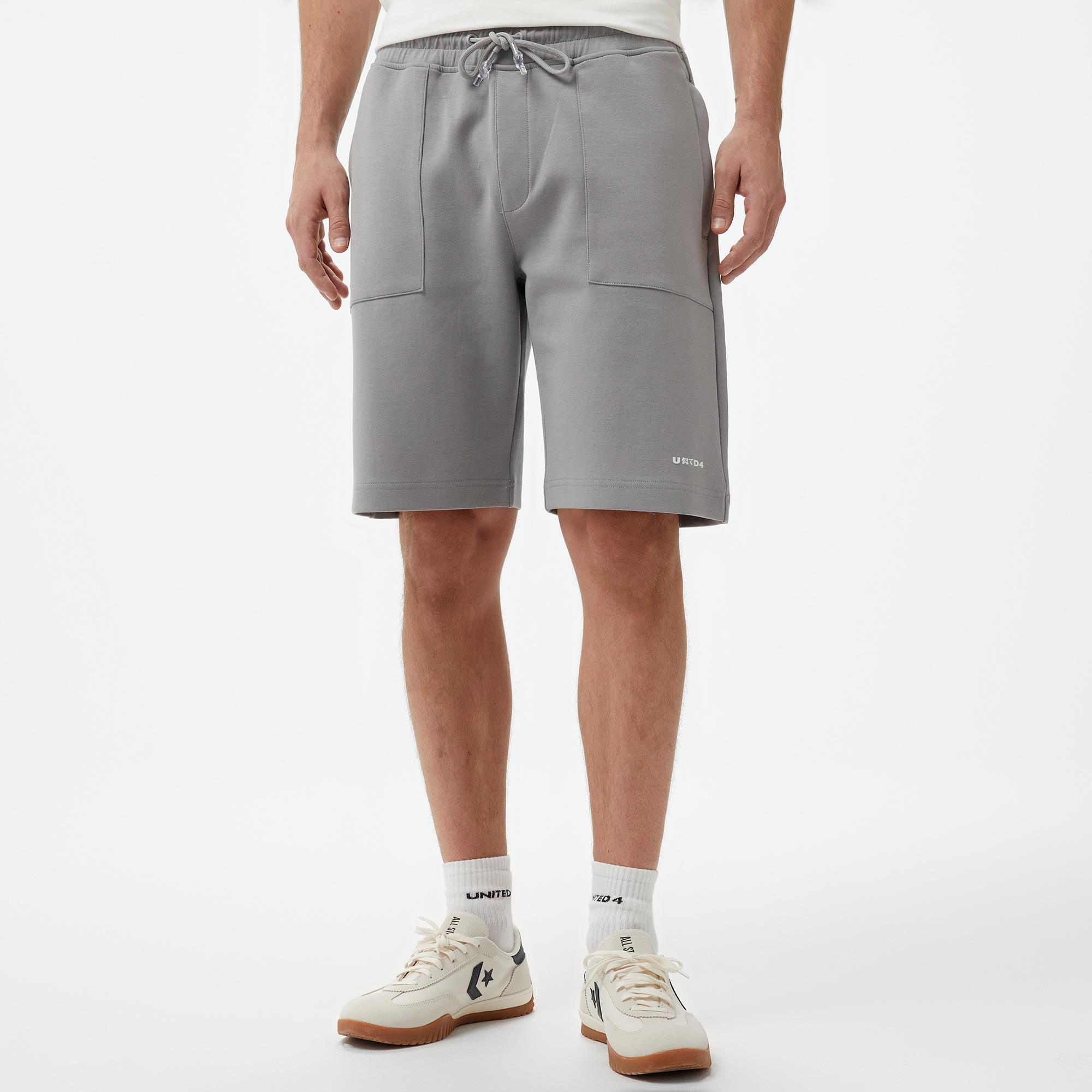 UNITED4 Erkek Gri Şort