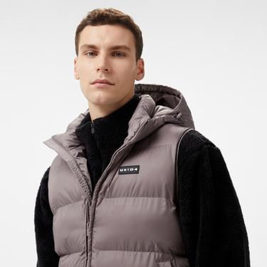  UNITED4 Erkek Gri Yelek