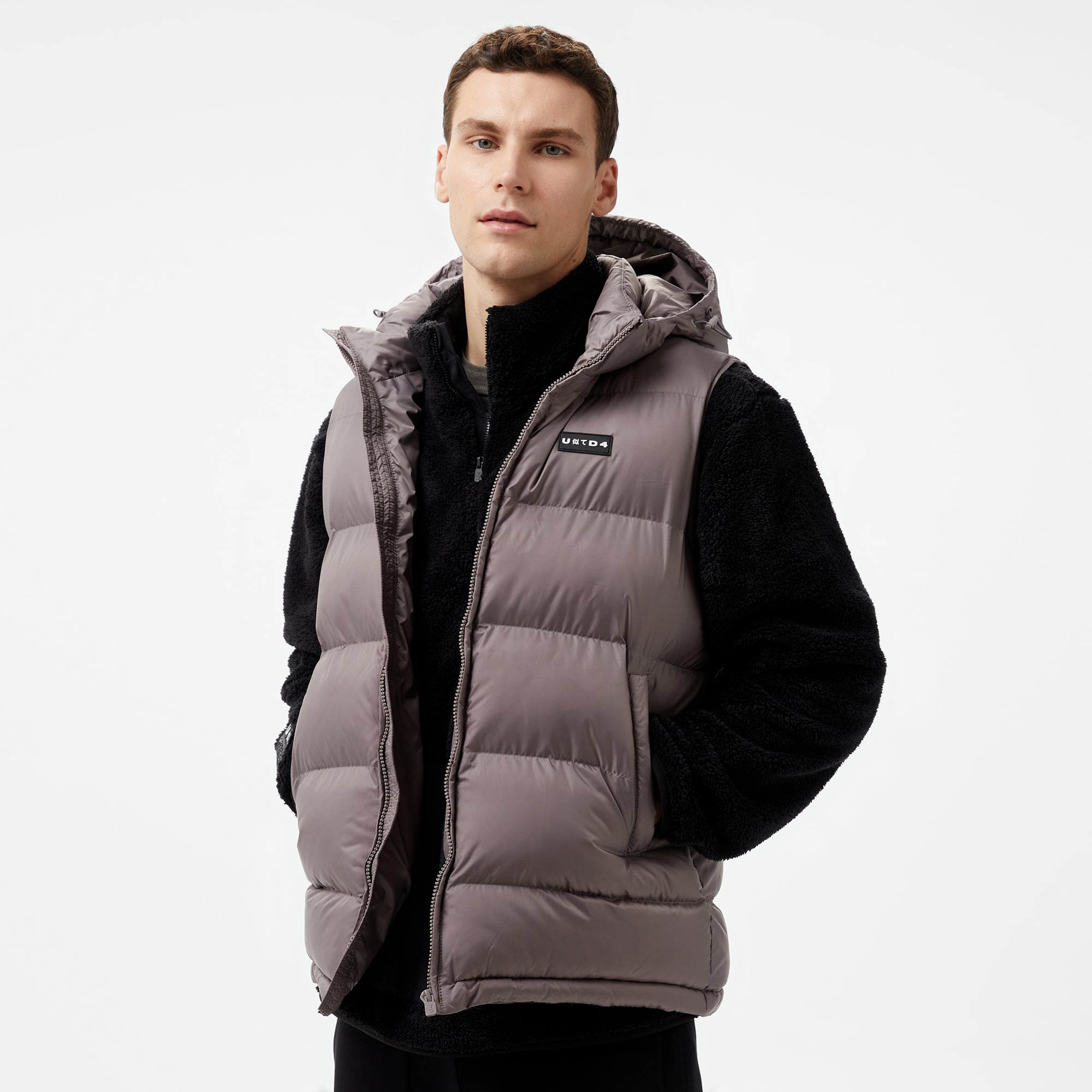  UNITED4 Erkek Gri Yelek