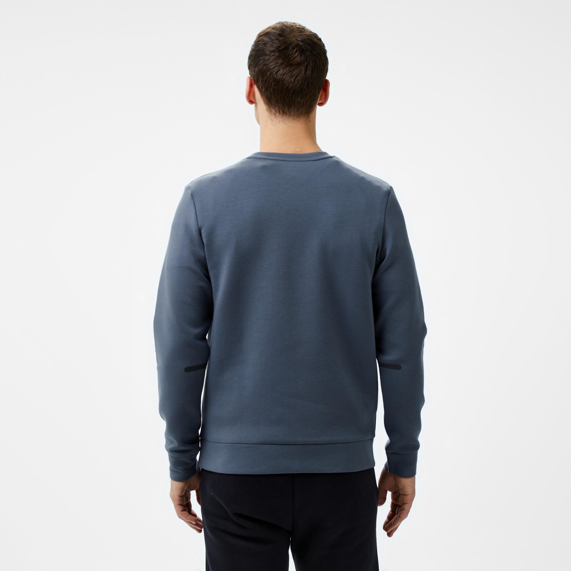 Under Armour Unstoppable Fleece Bisiklet Yaka EU Erkek Gri Sweatshirt