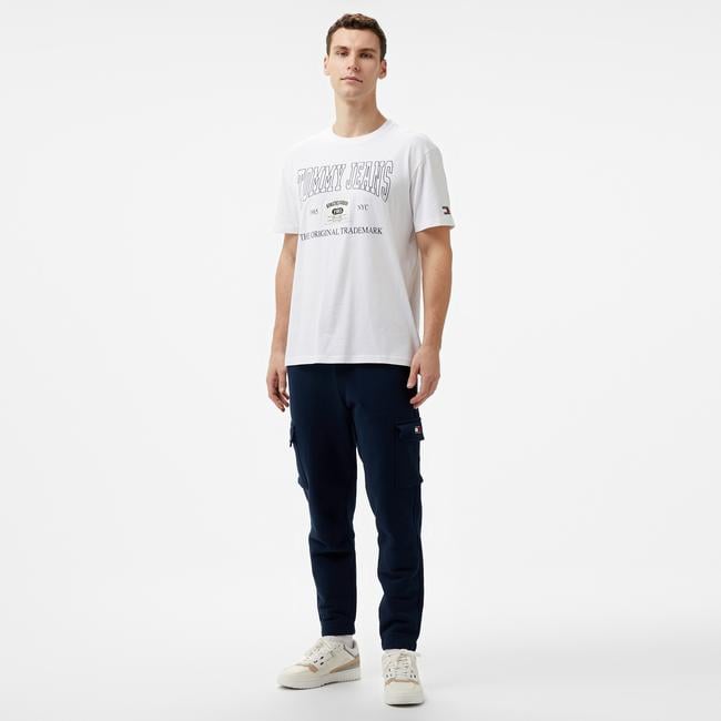  Tommy Jeans Erkek Mavi Eşofman Altı