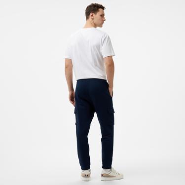  Tommy Jeans Reg Xs Badge Erkek Mavi Eşofman Alti