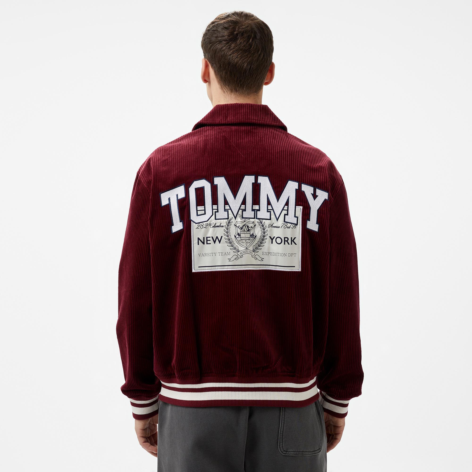 Tommy Jeans Tech Cord Bobby Erkek Mor Ceket