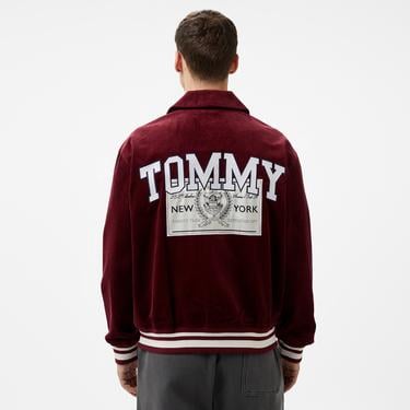  Tommy Jeans Tech Cord Bobby Erkek Mor Ceket