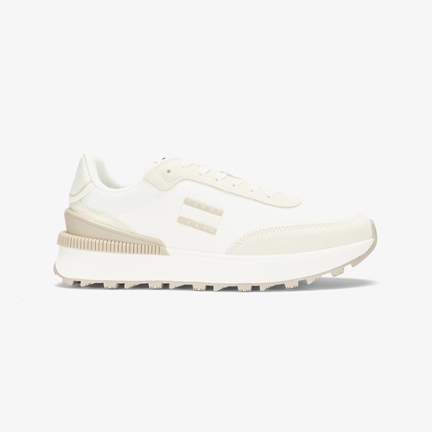  Tommy Jeans Retro Basket Kadın Beyaz Spor Ayakkabı